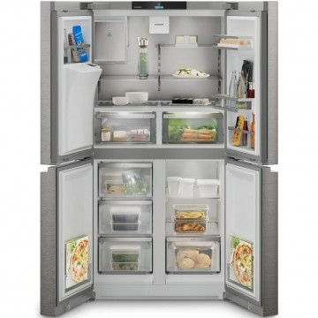 Liebherr MBsddi 9028 Ψυγείο Ντουλάπα 546lt NoFrost Υ180.5xΠ90.6xΒ74.5εκ. Ασημί Plus Liebherr MBsddi 9028 Ψυγείο Ντουλάπα 546lt NoFrost Υ180.5xΠ90.6xΒ74.5εκ. Ασημί Plus